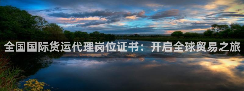 z6com尊龙：全国国际货运代理岗位证书：开启全球贸易之