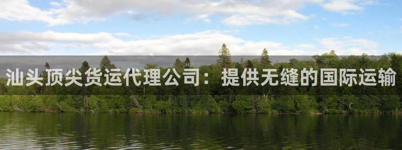 尊龙凯时ag旗舰厅试玩：汕头顶尖货运代理公司：提供无缝的